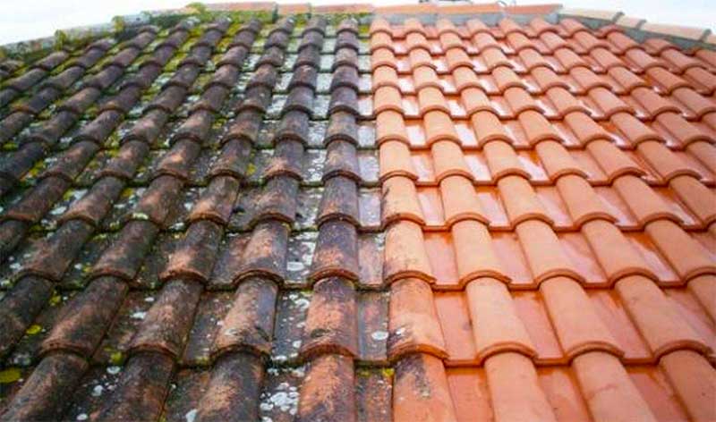 Nettoyage toiture - SCHEIT COUVERTURE 67 : artisan couvreur sur Strasbourg et dans tout le BAS-RHIN (67), la Seine-et-Marne (77) : nettoyage, démoussage, traitement anti-mousse toiture. Application d’un revêtement peinture hydrofuge coloré sur toit. Intervention sur Strasbourg et dans tout le BAS-RHIN (67)