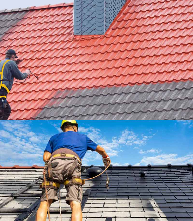 Nettoyage toiture - SCHEIT COUVERTURE 67 : artisan couvreur sur Strasbourg et dans tout le BAS-RHIN (67), la Seine-et-Marne (77) : nettoyage, démoussage, traitement anti-mousse toiture. Application d’un revêtement peinture hydrofuge coloré sur toit. Intervention sur Strasbourg et dans tout le BAS-RHIN (67)